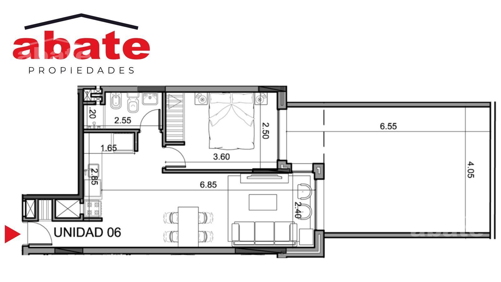 Alquiler 1 dormitorio con patio de uso exclusivo! · Foto 4