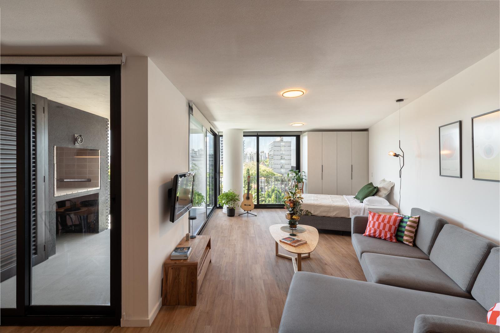 Alquiler de loft con muebles y parrillero en Pocitos · Foto 4
