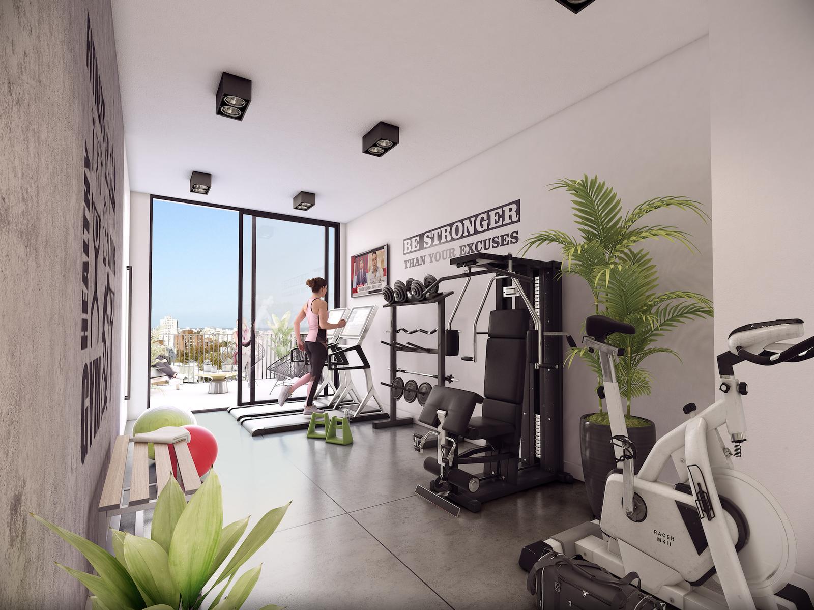 Alquiler de loft con muebles y parrillero en Pocitos · Foto 11