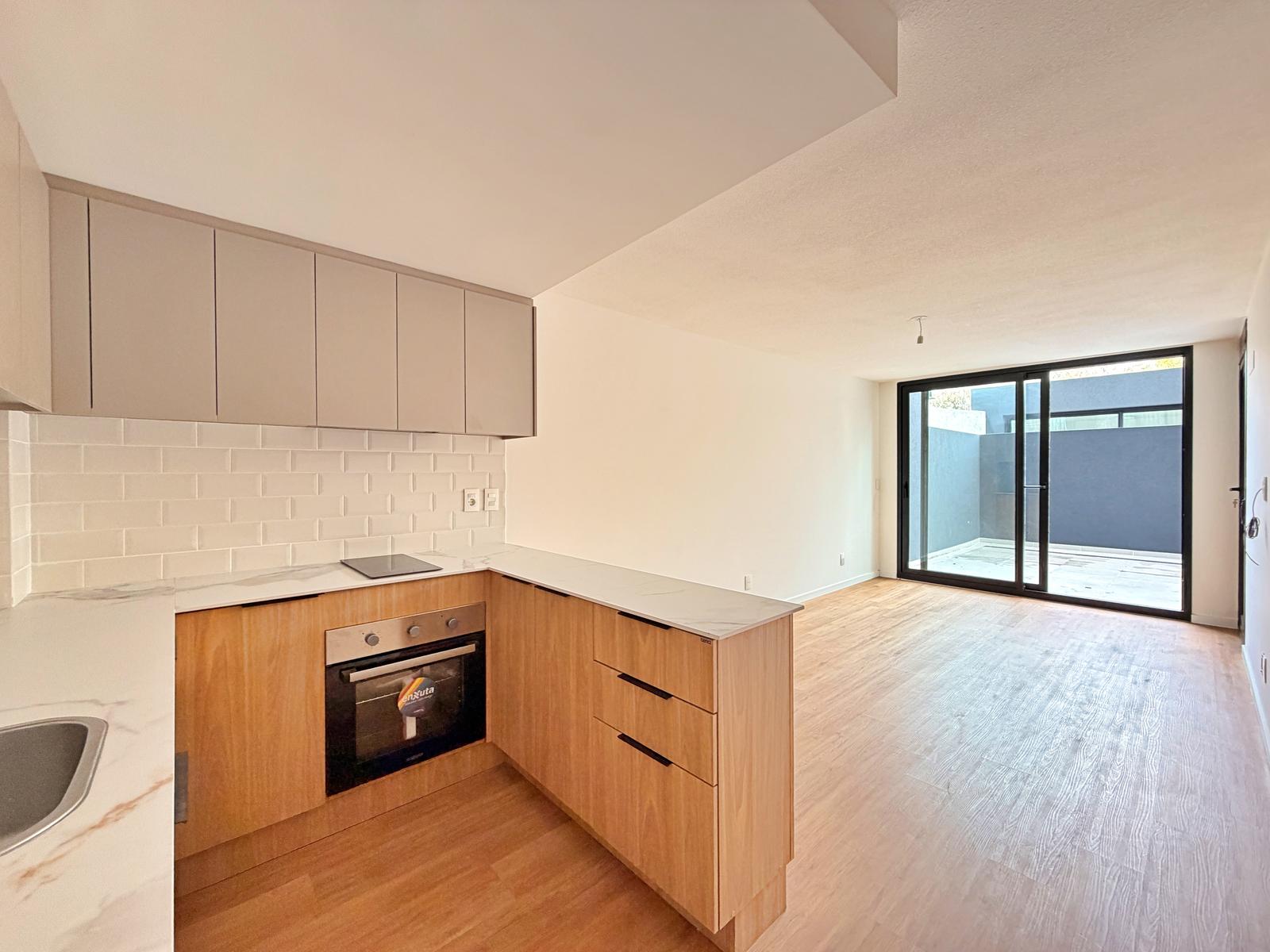 Alquiler de apartamento 1 dormitorio con patio en Pocitos a estrenar · Foto 4
