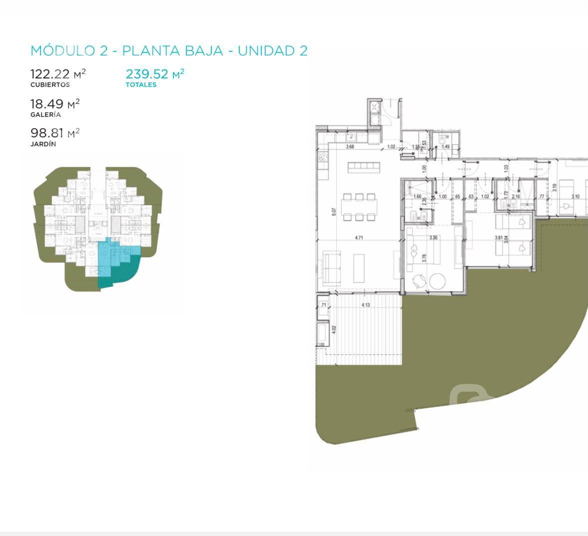 Apartamento en venta en Manantiales