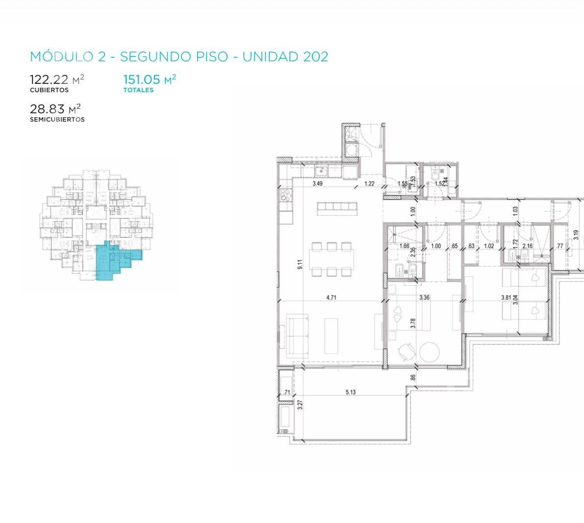 Departamento en venta en Sense Manantiales - Bikini y Montoya, U. 101
