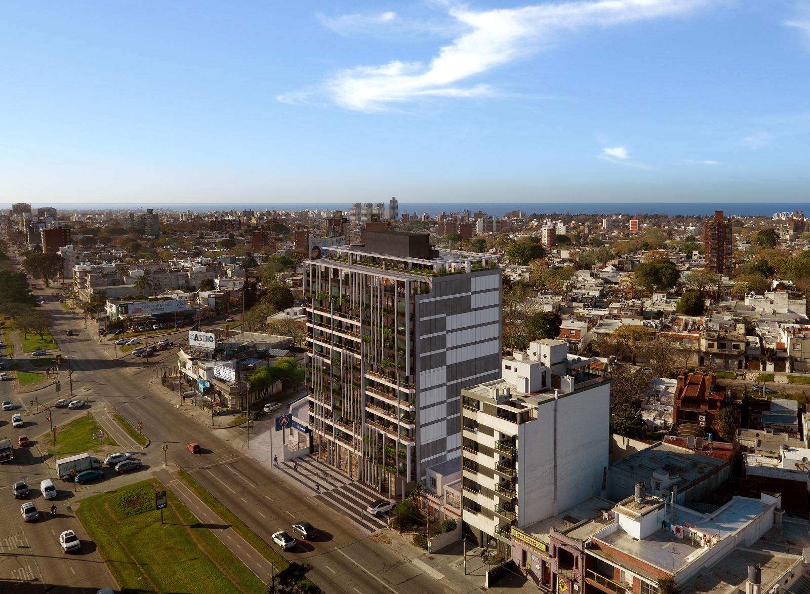 Un dormitorio con terraza - Parque Batlle