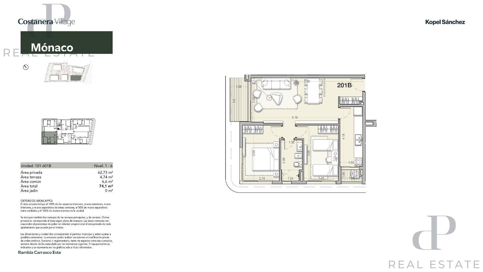 Apartamento 2 dormitorios con garaje sobre Rambla Costanera · Foto 8