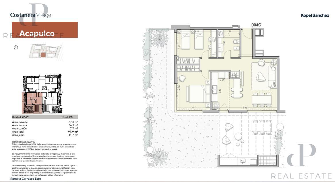 Apartamento 2 dormitorios con garaje sobre Rambla Costanera · Foto 6