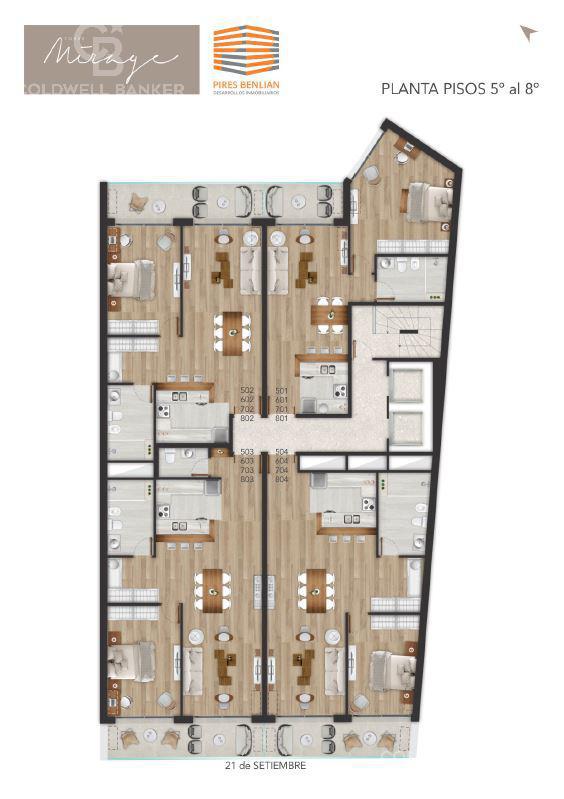 Apartamento un dormitorio en alquiler en Punta Carretas - 501 · Foto 4