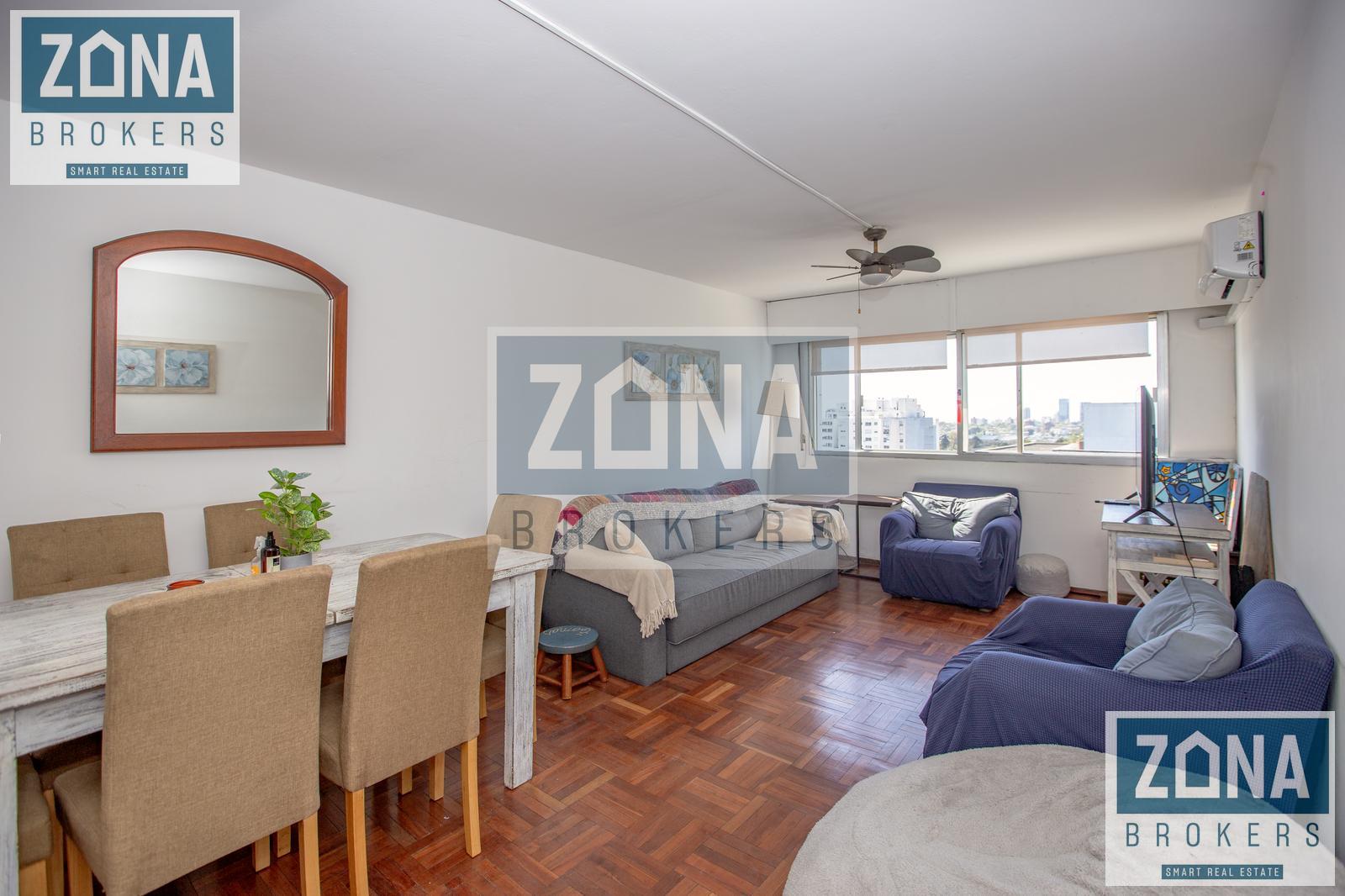 Apartamento en Alquiler tres cruces: 3 dormitorios 2 baños Opcion Garage · Foto 1