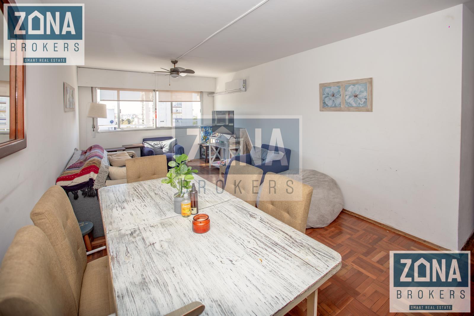 Apartamento en Alquiler tres cruces: 3 dormitorios 2 baños Opcion Garage · Foto 3